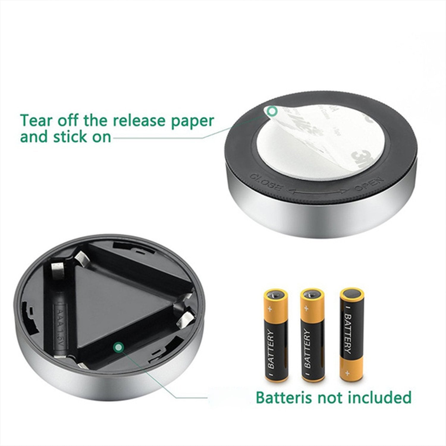 Touch light for wardrobe, close-up. Touch light for wardrobe, close-up.